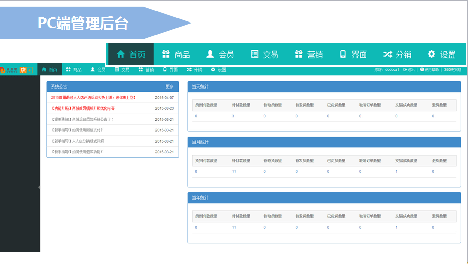 微信分銷系統